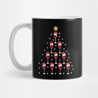 Christmas Wine Tree Mug